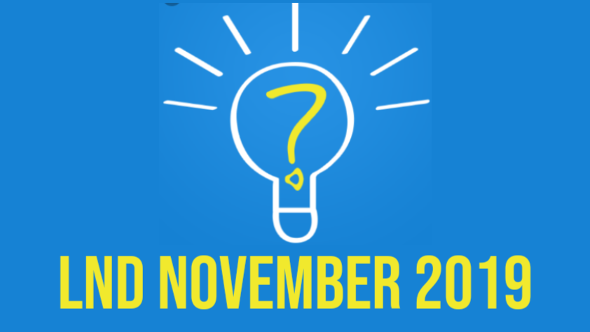 Monthly LND Practice Test November 2019 Grade 3