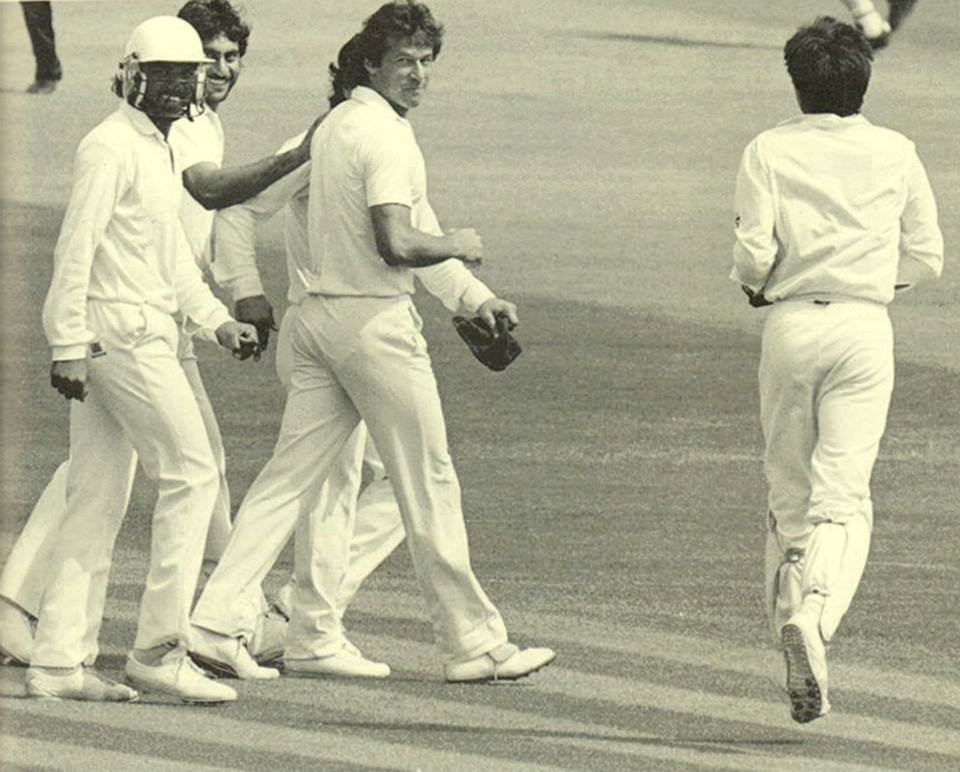 Imran khan leading boys in 80s.