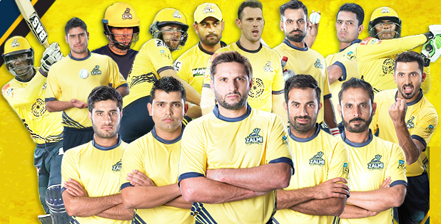 Pictures of Peshawar Zalmi Players