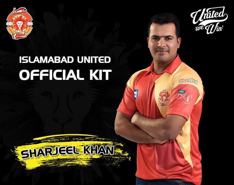 Sharjeel Khan in Islamabad United Uniform